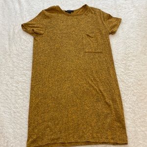 Golden TeeShirt Dress